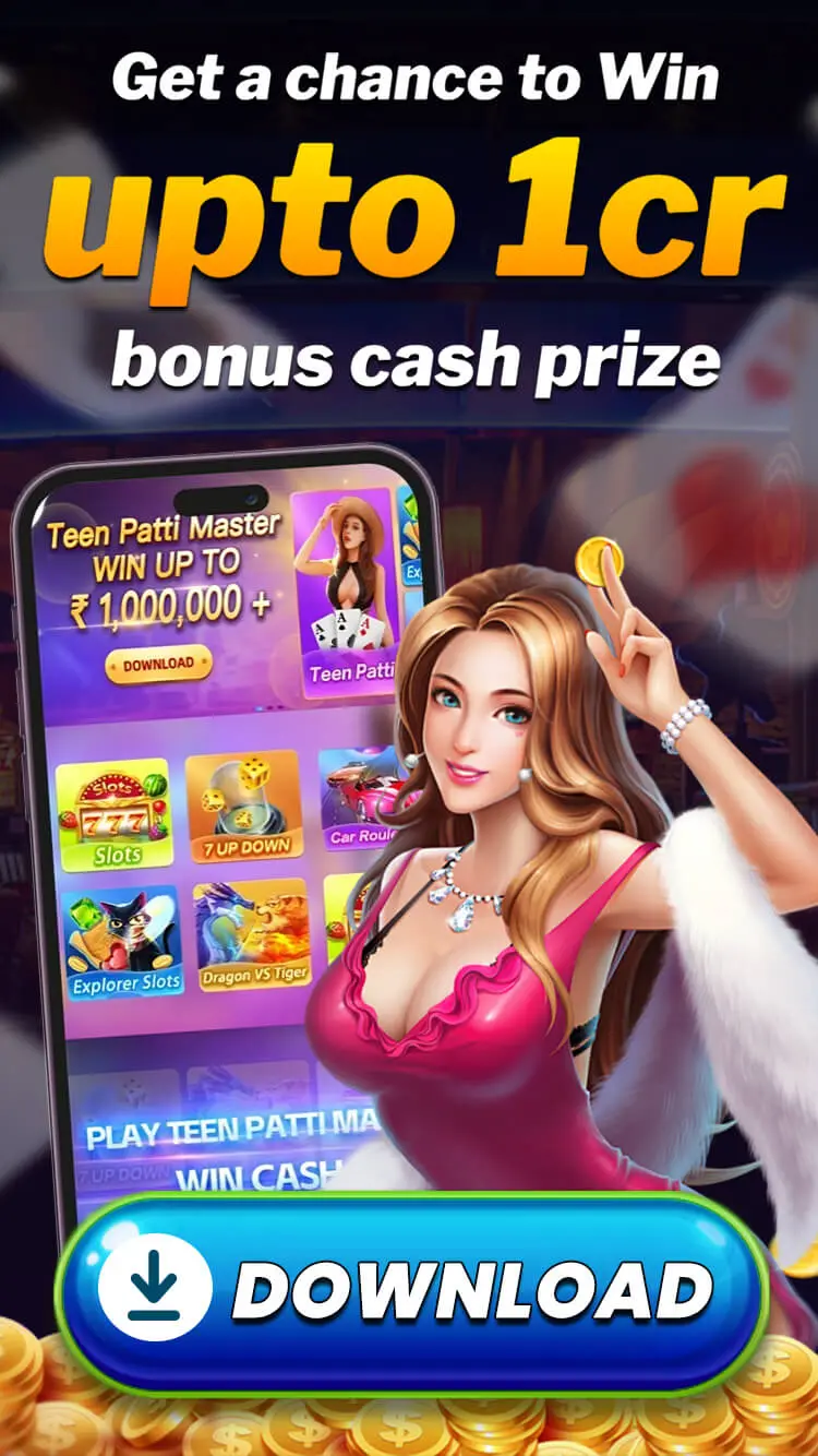 Download Teen Patti Master App with bonus of ₹500 ₹1575 ₹3000